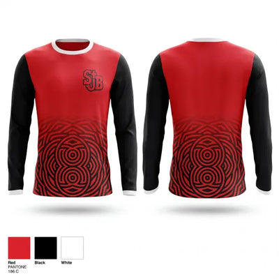 St. John the Baptist Jaguars 68221267 Long Sleeve Performance Shirt 1