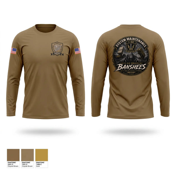 Long Sleeve Performance Shirt, 1-62 bravo, Army, Teamtime, Team time, sublimation, custom sports apparel, team uniforms, spirit wear, spiritwear, sports uniforms, custom shirts, team store, custom team store, fundraiser sports, apparel fundraiser