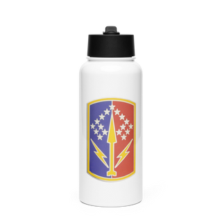 1-174th ADA RGT 76642958 Stainless Steel Water Bottle with a Straw Lid