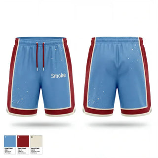 Athletic Shorts With Pockets, Smoke, Softball, Teamtime, Team time, sublimation, custom sports apparel, team uniforms, spirit wear, spiritwear, sports uniforms, custom shirts, team store, custom team store, fundraiser sports, apparel fundraiser