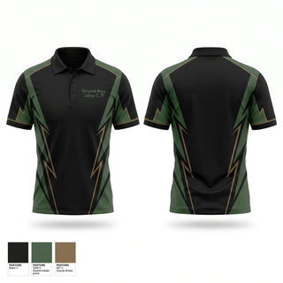 Short Sleeve Performance Polo, Sergeant Major Course CL 77, , Teamtime, Team time, sublimation, custom sports apparel, team uniforms, spirit wear, spiritwear, sports uniforms, custom shirts, team store, custom team store, fundraiser sports, apparel fundraiser