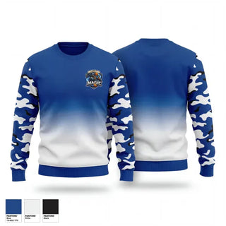 Crew Neck Sweatshirt, Michiana Magic, Men's Basketball, Teamtime, Team time, sublimation, custom sports apparel, team uniforms, spirit wear, spiritwear, sports uniforms, custom shirts, team store, custom team store, fundraiser sports, apparel fundraiser