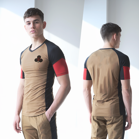 Old School Cotton Feel Shirt, Red currahee, Army, Teamtime, Team time, sublimation, custom sports apparel, team uniforms, spirit wear, spiritwear, sports uniforms, custom shirts, team store, custom team store, fundraiser sports, apparel fundraiser
