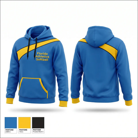Hoodie, Florida Athletics Softball, Softball, Teamtime, Team time, sublimation, custom sports apparel, team uniforms, spirit wear, spiritwear, sports uniforms, custom shirts, team store, custom team store, fundraiser sports, apparel fundraiser