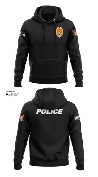 Hoodie, Strafford Police, Police, Teamtime, Team time, sublimation, custom sports apparel, team uniforms, spirit wear, spiritwear, sports uniforms, custom shirts, team store, custom team store, fundraiser sports, apparel fundraiser