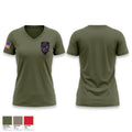 SORT Women's Short Sleeve V-neck Shirt - 1