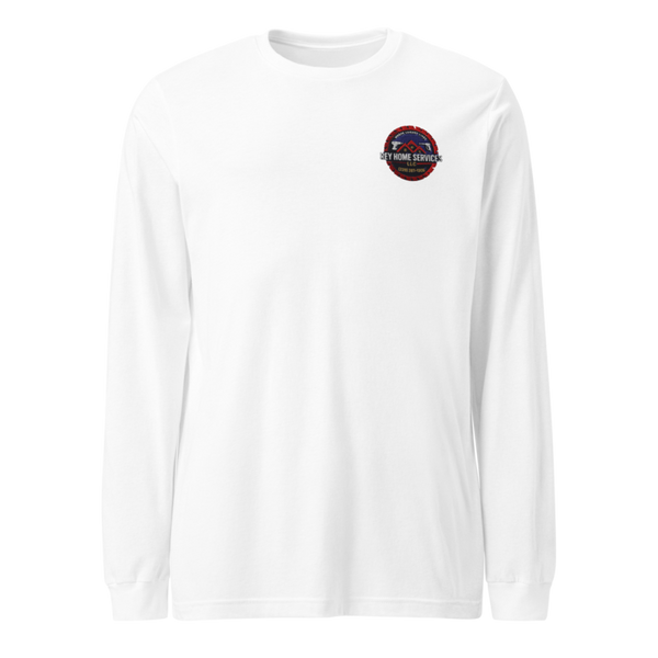 Rey Home Services LLC 27027098 Unisex Long Sleeve Tee | Bella + Canvas 3501