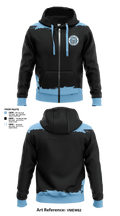 Derby City FC 12420968 Zip Hoodie - 1