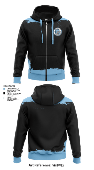 Zip Hoodie, Derby City FC, Men's Soccer, Teamtime, Team time, sublimation, custom sports apparel, team uniforms, spirit wear, spiritwear, sports uniforms, custom shirts, team store, custom team store, fundraiser sports, apparel fundraiser