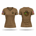 73rd WMD/CST Women's Short Sleeve V-neck Shirt - 1