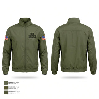 Windbreaker, 2nd warfare division, Navy, Teamtime, Team time, sublimation, custom sports apparel, team uniforms, spirit wear, spiritwear, sports uniforms, custom shirts, team store, custom team store, fundraiser sports, apparel fundraiser