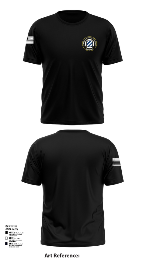 Short Sleeve Performance Shirt, 3rd Infantry Division, , Teamtime, Team time, sublimation, custom sports apparel, team uniforms, spirit wear, spiritwear, sports uniforms, custom shirts, team store, custom team store, fundraiser sports, apparel fundraiser