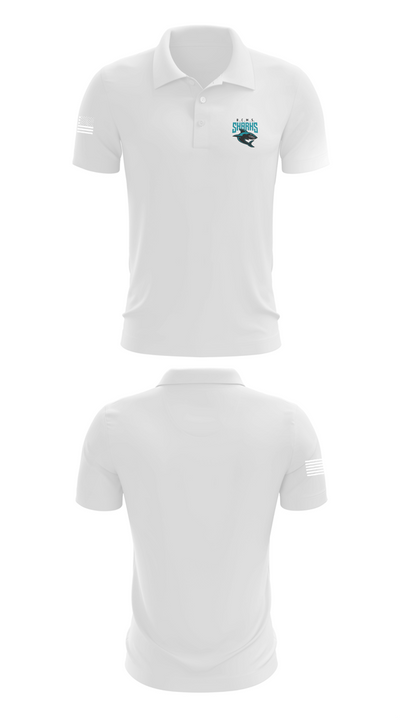 Rosemary Clarke Middle School Cheer 20621006 Short Sleeve Performance Polo - 9