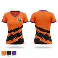 Zebra Elite Officiating 11492396 Women's Short Sleeve V-neck Shirt - 1