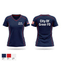City Of Greer FD Women's Short Sleeve V-neck Shirt - 1