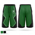 Morgan County Mustang 74922466 Mens Reversible Basketball Shorts - 1