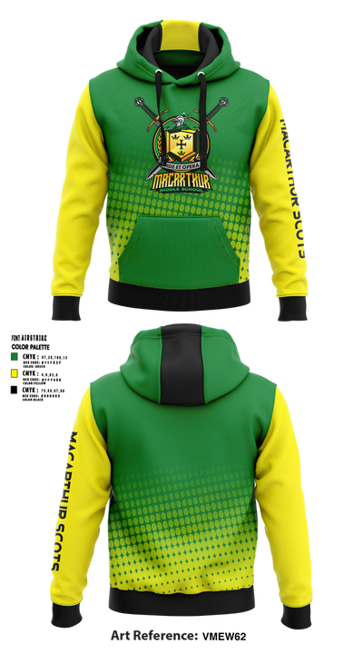 MacArthur Scots Soccer 93459235 Hoodie - 1