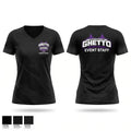 GHETTO SECURITY SERVICES Women's Short Sleeve V-neck Shirt - 1