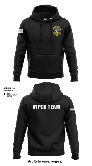 Hoodie, VIPER TEAM, Police, Teamtime, Team time, sublimation, custom sports apparel, team uniforms, spirit wear, spiritwear, sports uniforms, custom shirts, team store, custom team store, fundraiser sports, apparel fundraiser
