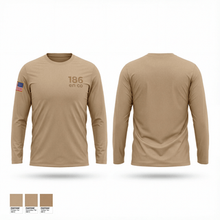 Long Sleeve Performance Shirt, 186 en co, National Guard, Teamtime, Team time, sublimation, custom sports apparel, team uniforms, spirit wear, spiritwear, sports uniforms, custom shirts, team store, custom team store, fundraiser sports, apparel fundraiser