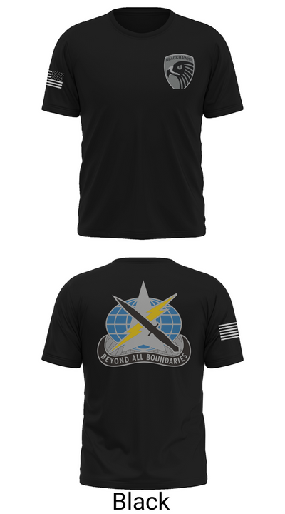 743rd MI BN 75372037 Short Sleeve Performance Shirt - 36