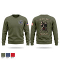 1-222 Aviation 1st Platoon D.co Crew Neck Sweatshirt - 1