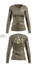 982nd Combat Camera 28701947 Women's Long Sleeve V-neck Shirt - 21