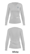 Braintree American 33476337 Women's Long Sleeve V-neck Shirt - 16