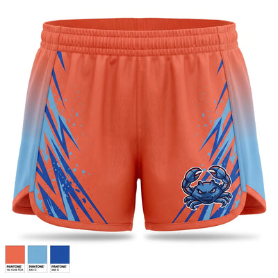 Back bay blue crabs Women's Shorts - 1