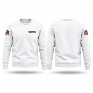 Crew Neck Sweatshirt, Crime Stoppers of Beaufort County, Police, Teamtime, Team time, sublimation, custom sports apparel, team uniforms, spirit wear, spiritwear, sports uniforms, custom shirts, team store, custom team store, fundraiser sports, apparel fundraiser