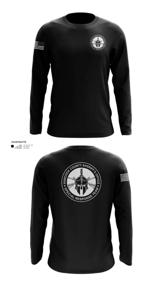Long Sleeve Performance Shirt, Hancock County Special Response Team, Police, Teamtime, Team time, sublimation, custom sports apparel, team uniforms, spirit wear, spiritwear, sports uniforms, custom shirts, team store, custom team store, fundraiser sports, apparel fundraiser