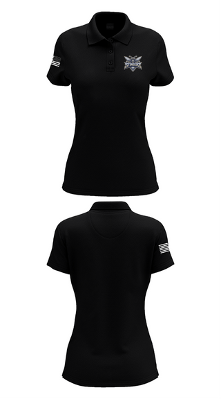 Womens Short Sleeve Performance Polo, Georgia Stingerz, Baseball, Teamtime, Team time, sublimation, custom sports apparel, team uniforms, spirit wear, spiritwear, sports uniforms, custom shirts, team store, custom team store, fundraiser sports, apparel fundraiser
