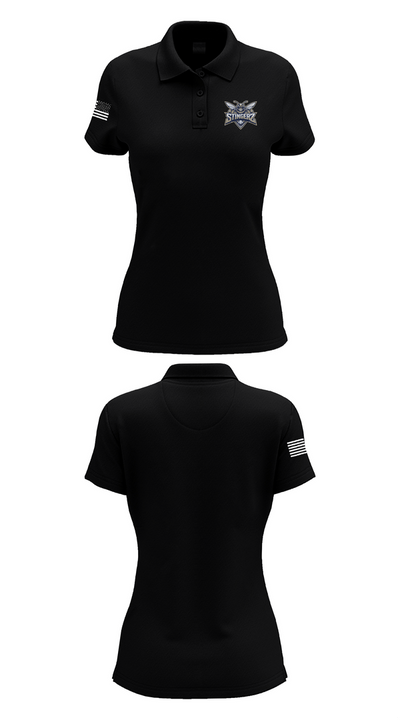 Georgia Stingerz 36850380 Women's Short Sleeve Performance Polo  - 36