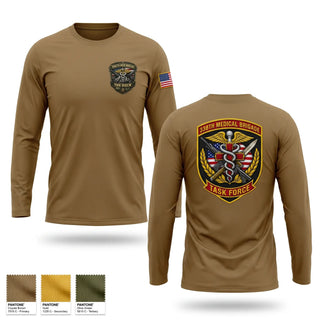 Long Sleeve Performance Shirt, 338th MED BDE, Army, Teamtime, Team time, sublimation, custom sports apparel, team uniforms, spirit wear, spiritwear, sports uniforms, custom shirts, team store, custom team store, fundraiser sports, apparel fundraiser