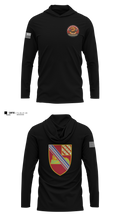 509th FSC Long Sleeve Performance Shirt with hood - 6