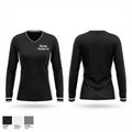 Roses United fc 95002252 Women's Long Sleeve V-neck Shirt - 1