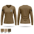 Delta Company 1-297 70648672 Women's Long Sleeve V-neck Shirt - 1