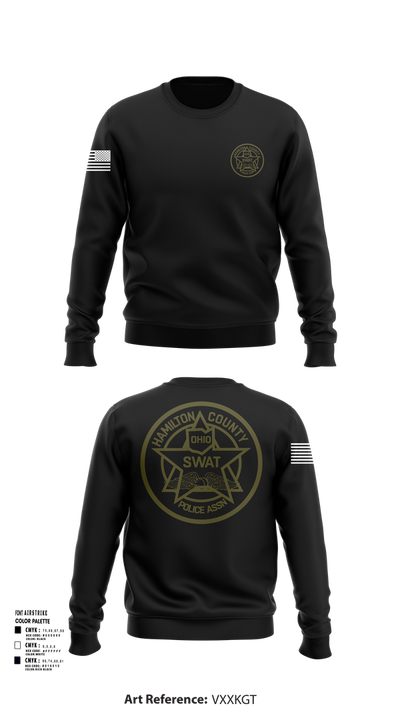 HCPA Swat 1437477 Crew Neck Sweatshirt - 105