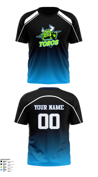Short Sleeve Performance Shirt, Northeast Toros Football, Football, Teamtime, Team time, sublimation, custom sports apparel, team uniforms, spirit wear, spiritwear, sports uniforms, custom shirts, team store, custom team store, fundraiser sports, apparel fundraiser