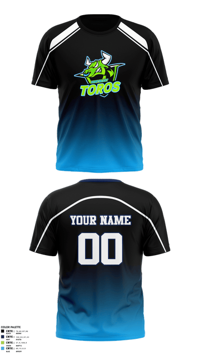 Northeast Toros Football 18068925 Short Sleeve Performance Shirt - 11