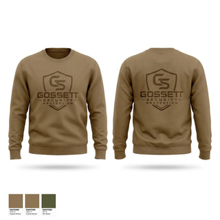 Crew Neck Sweatshirt, Gossett security protection, , Teamtime, Team time, sublimation, custom sports apparel, team uniforms, spirit wear, spiritwear, sports uniforms, custom shirts, team store, custom team store, fundraiser sports, apparel fundraiser
