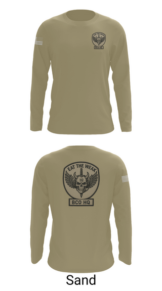 Long Sleeve Performance Shirt, 112th Signal Battalion Bravo Company, , Teamtime, Team time, sublimation, custom sports apparel, team uniforms, spirit wear, spiritwear, sports uniforms, custom shirts, team store, custom team store, fundraiser sports, apparel fundraiser