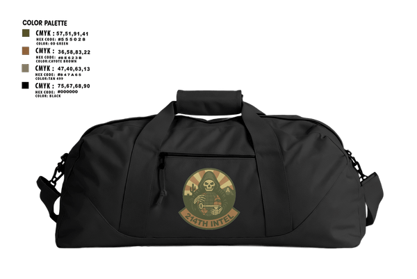 Duffle Bag, 214 Intel, Air Force, Teamtime, Team time, sublimation, custom sports apparel, team uniforms, spirit wear, spiritwear, sports uniforms, custom shirts, team store, custom team store, fundraiser sports, apparel fundraiser