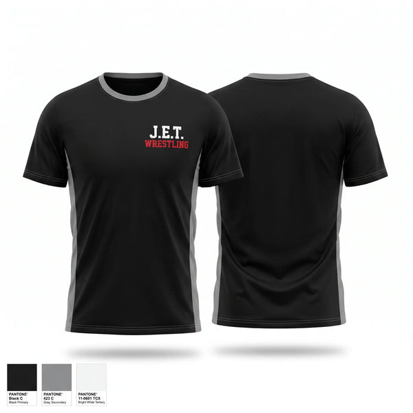 Short Sleeve Performance Shirt, J.E.T., Wrestling, Teamtime, Team time, sublimation, custom sports apparel, team uniforms, spirit wear, spiritwear, sports uniforms, custom shirts, team store, custom team store, fundraiser sports, apparel fundraiser