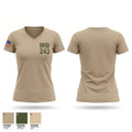 HHB 2-43 Women's Short Sleeve V-neck Shirt - 1