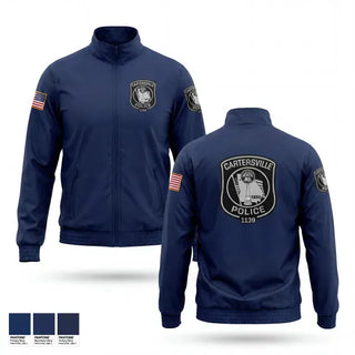 Windbreaker, Cartersville Police, Police, Teamtime, Team time, sublimation, custom sports apparel, team uniforms, spirit wear, spiritwear, sports uniforms, custom shirts, team store, custom team store, fundraiser sports, apparel fundraiser