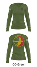 1ID DIVARTY 89089290 Women's Long Sleeve V-neck Shirt - 57