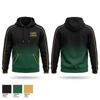 Hoodie, Lady Lions, Women's Soccer, Teamtime, Team time, sublimation, custom sports apparel, team uniforms, spirit wear, spiritwear, sports uniforms, custom shirts, team store, custom team store, fundraiser sports, apparel fundraiser