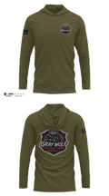 Graywolf tactical force security 54047395 Long Sleeve hooded sunshirt - 5