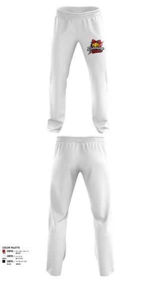 Sweatpants, Bluegrass Lightning Belles, Softball, Teamtime, Team time, sublimation, custom sports apparel, team uniforms, spirit wear, spiritwear, sports uniforms, custom shirts, team store, custom team store, fundraiser sports, apparel fundraiser